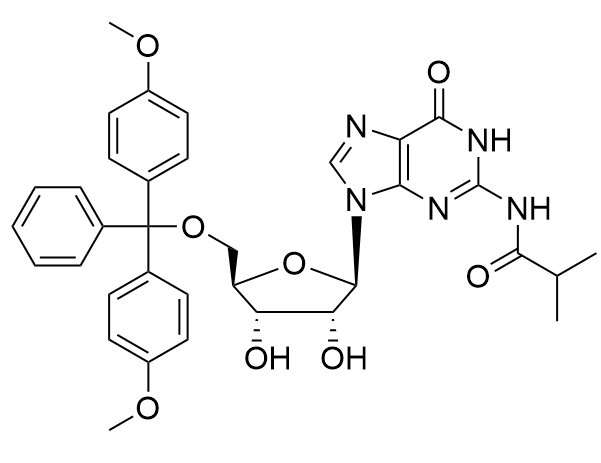 5'-O-(4,4'-Dimethoxytrityl)-N2-isobutyryl-guanosine