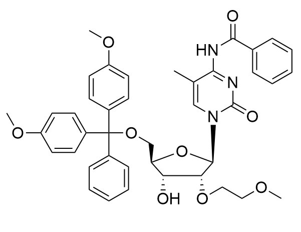 N-苯甲?；?2'-O-甲氧基乙基-5-O-二甲氧基三苯甲基-5-甲基胞苷